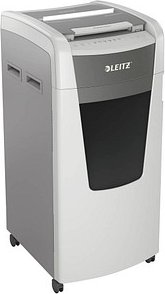 LEITZ IQ Autofeed Office Pro 600 Aktenvernichter mit Partikelschnitt P-5, 2 x 15 mm, bis 600 Blatt, weiß