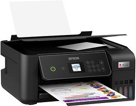 Thumbnail - AKTION: EPSON EcoTank ET-2870 3 in 1 Tintenstrahl-Multifunktionsdrucker schwarz mit 30 Euro CashBack