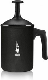 BIALETTI Tutto Crema manueller Milchaufschäumer schwarz