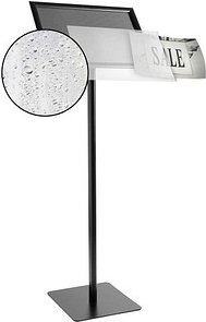 SPRINTIS Infoständer CLASSIC silber DIN A3