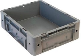 Thumbnail - SCHULTE Eurobox grau 30,0 x 40,0 x 12,0 cm, 1 St.
