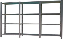 Simonrack Weitspannregal OFFICLICK 8425437108839 anthrazit, silber 270,0 x 40,0 x 150,0 cm