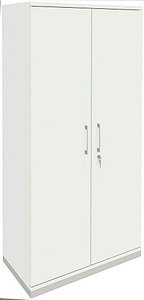 fm Aktenschrank Oldenburg, 4260429768387 weiß 4 Fachböden 100,0 x 44,2 x 186,9 cm