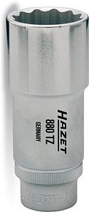 Thumbnail - HAZET 3/8 Zoll 12-kant lang Steckschlüsseleinsatz Größe: 21,0 mm