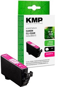 KMP magenta Druckerpatrone kompatibel zu Canon CLI-526 M