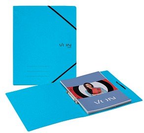 Thumbnail - VON LEITZ Ringbuch 2-Ringe hellblau 2,5 cm DIN A4, 1 St.
