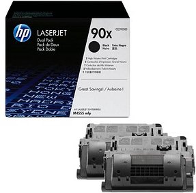 HP 90X (CE390XD) schwarz Tonerkartuschen, 2er-Set