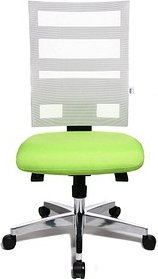 Topstar Bürostuhl X-Pander, 9590T353 Stoff grün, Gestell alu