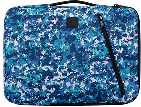 Thumbnail - Exacompta Laptophülle Veggie Kunstfaser blau bis 40,6 cm (16 Zoll)