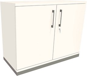 Thumbnail - fm Aktenschrank Oldenburg, 4260672331079 weiß 1 Fachboden 100,0 x 44,2 x 78,1 cm