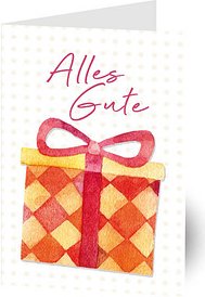 LUMA Geburtstagskarte Handmade Geschenk LUHM11 DIN B6, 1 St.