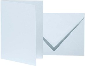 Thumbnail - artoz Faltkarten mit Briefumschlägen Mosaic 943601-411 hellblau DIN B6, 10 St.