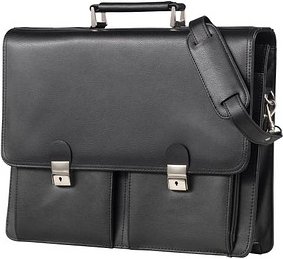Alassio Aktentasche VENETO Leder schwarz 47117