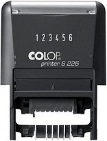 COLOP Ziffernstempel Printer S 226N selbstfärbend schwarz ohne Logo, 1 St.