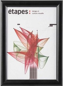 PAPERFLOW Klapprahmen schwarz 24,0 x 33,0 cm, 1 St.