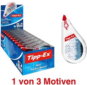 Tipp-Ex Korrekturroller Mini Pocket Mouse 5,0 mm