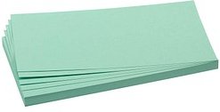 FRANKEN Moderationskarten grün 9,5 x 20,5 cm, 500 Blatt