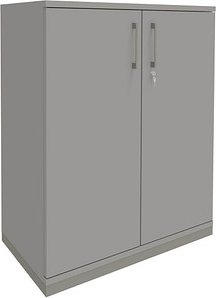 fm Aktenschrank Oldenburg, 4260429766949 lichtgrau 2 Fachböden 100,0 x 44,2 x 113,3 cm