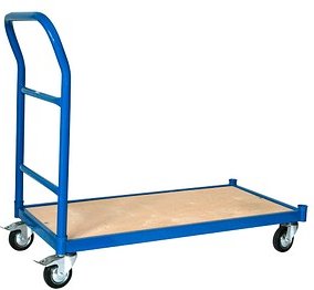 SZ Metall Transportwagen blau 100,0 x 50,0 x 90,0 cm bis 250,0 kg