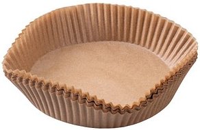 FACKELMANN Backpapier für Heißluftfritteusen 16,0 cm, rund 40 St.