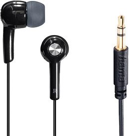 hama Gloss In-Ear-Kopfhörer schwarz