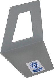 M&M Buchstützen grau 11,0 x 9,5 x 13,0 cm, 1 St.