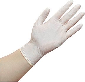 HYGONORM unisex Einmalhandschuhe CLASSIC LIGHT weiß Größe L, 100 St.