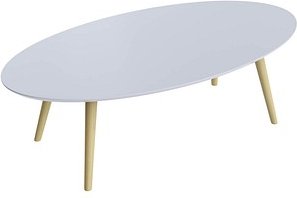 meet powered by PAPERFLOW SCANDI Beistelltisch weiß 115,0 x 60,0 x 35,0 cm