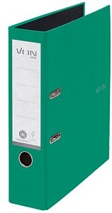 Thumbnail - VON LEITZ Ordner grün Karton 8,0 cm DIN A4, 1 St.