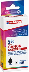 Thumbnail - edding EDD-272 schwarz Druckerpatrone kompatibel zu Canon PGI-525 BK