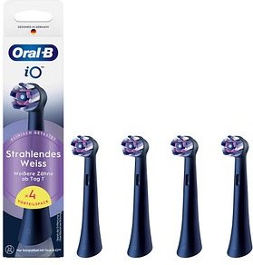 Oral-B iO Strahlendes Weiss Zahnbürstenaufsätze, 4 St.