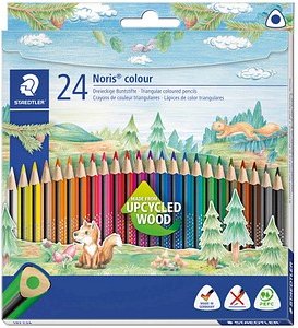 STAEDTLER Noris® colour 187 Buntstifte farbsortiert, 24 St.