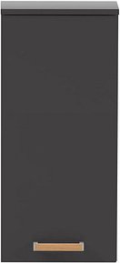 MÖBELPARTNER Badschrank Duo 146533 anthrazit 32,7 x 16,3 x 72,3 cm