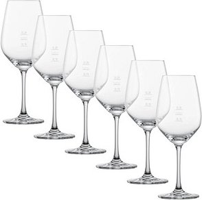 Schott Zwiesel Rotweingläser Vina 100,0 und 200,0 ml, 6 St.