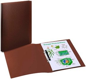 Thumbnail - HERMA Ringbuch 2-Ringe braun 3,5 cm DIN A4, 1 St.