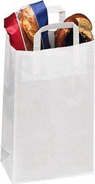 VP Papier-Tragetaschen Topcraft weiß 22,0 x 36,0 cm, 250 St.