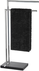 Thumbnail - WENKO Handtuchständer Noble silber, schwarz, 1 St.