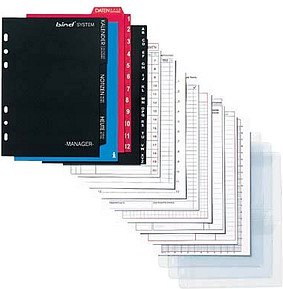 bind Ringbuch-Ergänzungsset Manager Plus sortiert A5
