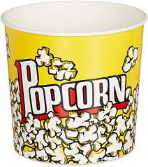 relaxdays Popcorneimer 2,8 l, 6 St.