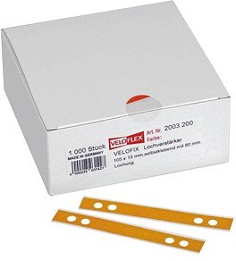 Thumbnail - 1.000 VELOFLEX Lochverstärker VELOFIX® glasklar