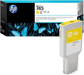 HP 745 (F9K02A) gelb Druckerpatrone