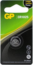 Thumbnail - GP Knopfzelle CR21025 3,0 V
