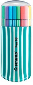 Thumbnail - STABILO Pen 68 Zebrui Filzstifte farbsortiert, 20 St.
