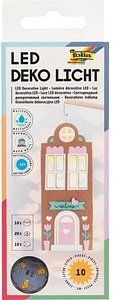 folia LED Dekoleuchten transparent, 10 St.