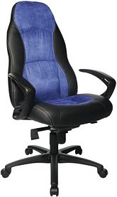 Topstar Chefsessel Speed Chair, SC20FTC6 Kunstleder blau, Gestell schwarz