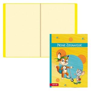 ROTH Zeugnismappe DIN A4, 10 Hüllen Fredo & Fitzi, 1 St.