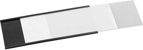 Thumbnail - SPRINTIS Etikettenhalter magnetisch schwarz 15,0 x 6,0 cm, 100 St.