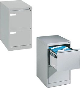 CP C 2000 Acurado Hängeregistraturschrank silber 2 Schubladen 43,3 x 59,0 x 73,3 cm, 1 St.