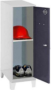 Thumbnail - Simonrack Spind SIMONLOCKER DISM SINGLE anthrazit, grau 8425437120688, 1 Schließfach 30,0 x 50,0 x 101,5 cm