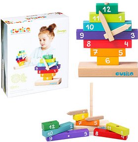 Thumbnail - CUBiKA Holzuhr Lernspielzeug, 1 St.